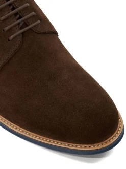 Formele Schoenen*Dune London - Wijde pasvorm - Stanleyy Gibson schoenen van zacht leer Bruin chroom