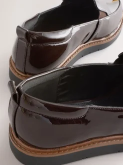 Lage Schoenen*Next Bruin gepantenteerd - Forever Comfort® Slip On Clean Chunky Sole Loafers