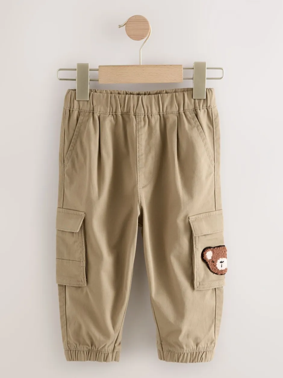 Broeken En Chino's*Next - Cargobroek (3 mnd-7 jr) Bruin met bruine beer
