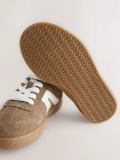 Sneakers*Next Bruin suède - Retro sneakers