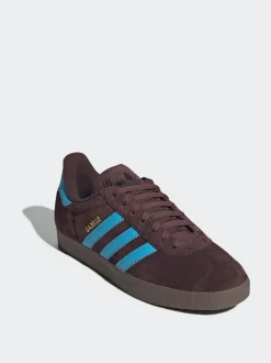 Sneakers|adidas originals - - Gazelle sneakers Bruin/blauw