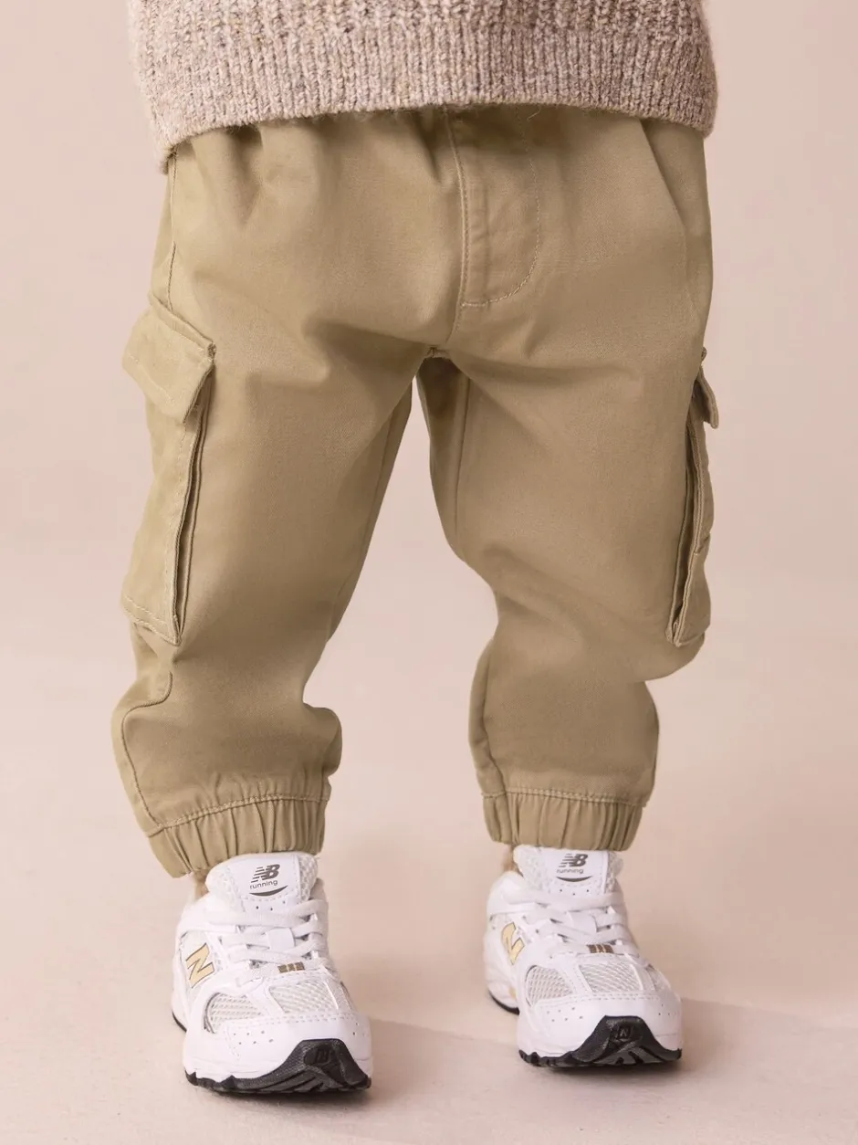 Broeken En Chino's*Next Bruin/marineblauw - Cargobroek 2 Pack (3mnd-7jr)