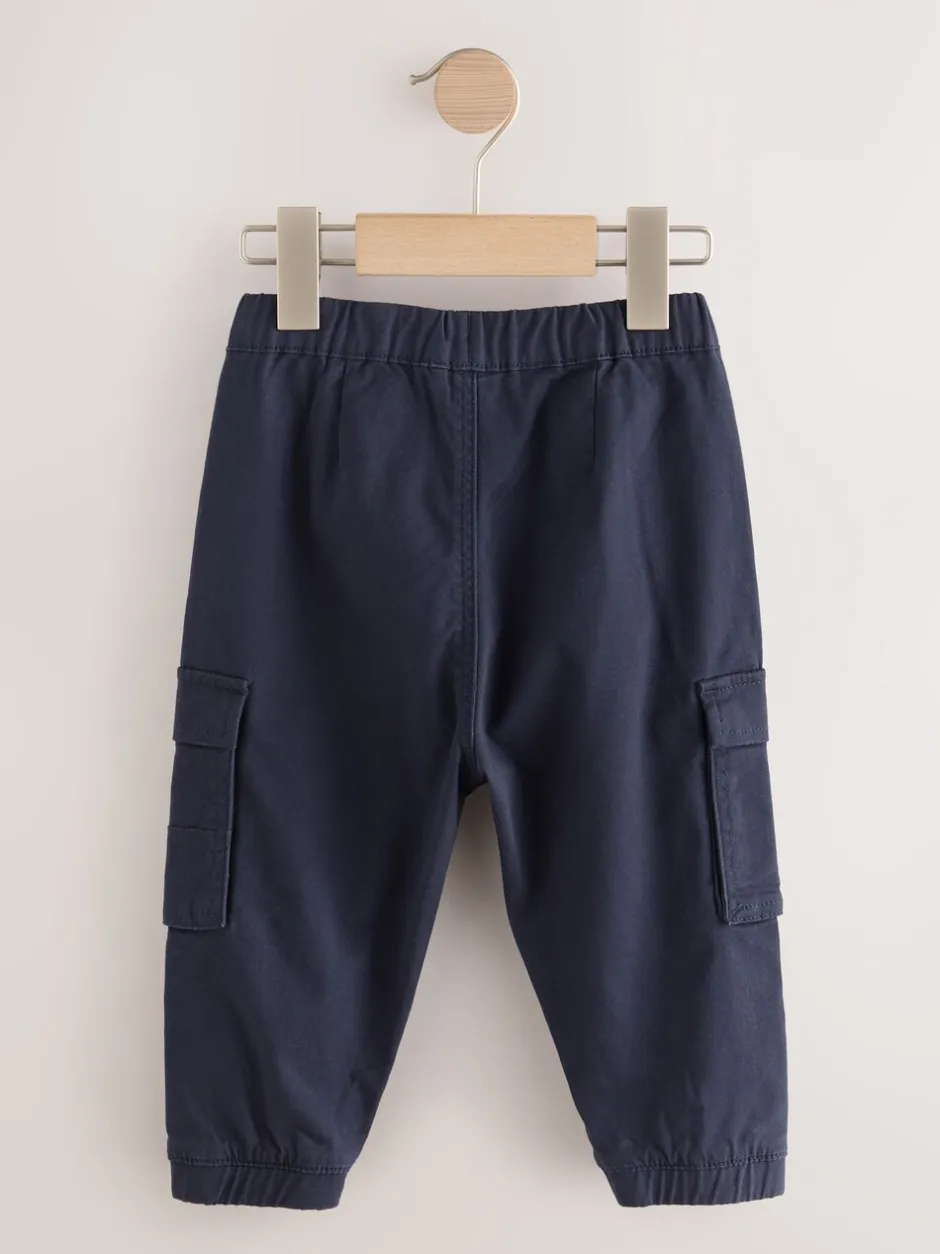 Broeken En Chino's*Next Bruin/marineblauw - Cargobroek 2 Pack (3mnd-7jr)