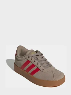 Sneakers|adidas Bruin/rood - - Sneakers VL Court 3.0