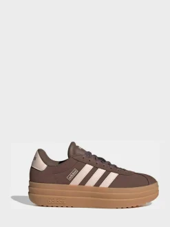 Sneakers|adidas Bruin/roze - Vl Court Bold sneakers