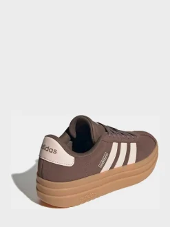 Sneakers|adidas Bruin/roze - Vl Court Bold sneakers