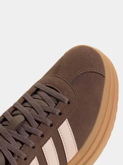 Sneakers|adidas Bruin/roze - Vl Court Bold sneakers