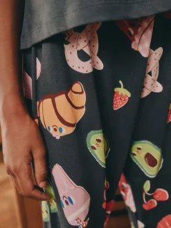 Nachtkleding En Pyjama's|Pyjama's|Next - Verpakking van 3 pyjama's met joggingbroek (3 - 16 jr) Brunch Club