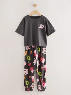 Nachtkleding En Pyjama's|Pyjama's|Next - Verpakking van 3 pyjama's met joggingbroek (3 - 16 jr) Brunch Club