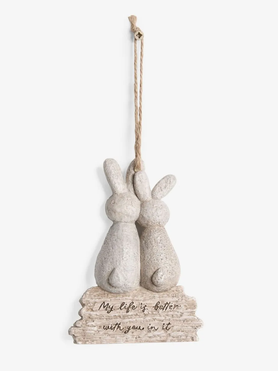 Decoraties*Next Bunnies Life Is Better Hanging Decoration