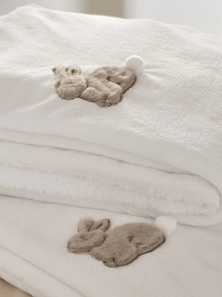 Kussentjes En Plaids|Kussentjes En Plaids*Next Bunny Fleece Throw