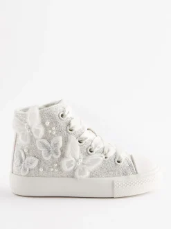 Sneakers|Next - Hoge sneakers Butterfly Glitter