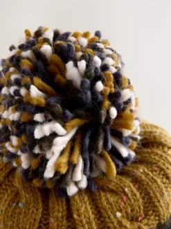 Mutsen, Sjaals En Handschoenen|Next - Muts met pompon Cable Knit Stripe