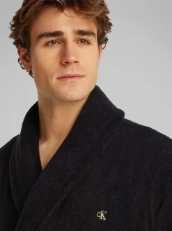 Kamerjassen En Badjassen|Calvin Klein 100% Cotton Terry Robe