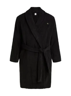 Kamerjassen En Badjassen|Calvin Klein 100% Cotton Terry Robe