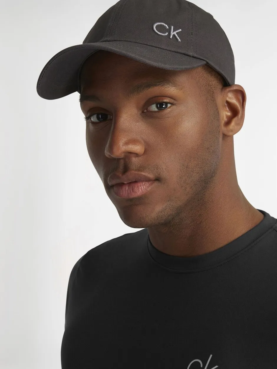 Mutsen, Sjaals En Handschoenen*Calvin Klein Golf Grey 100% Cotton Twill Caps
