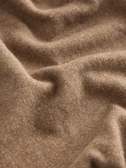 Gebreide Kleding*Next Camelbruin - Soft Touch Ronde hals Katoen Rijke Trui