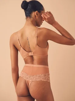 Beha's*Next Caramel-nude - A-E Afvlakkende Ultimate Comfort Beha's 2 Verpakking
