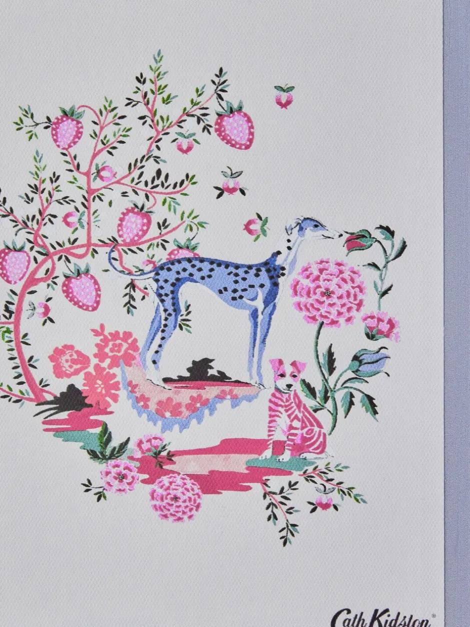 Canvassen En Kunst Voor Aan De Wand*Cath Kidston muurkunst Blauw/roze met bloemenprint