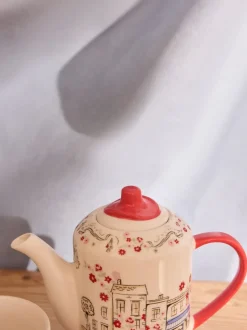 Mokken En Koppen|Tafelgerei*Cath Kidston Paddington Goes to Town Stapelbare thee voor 2