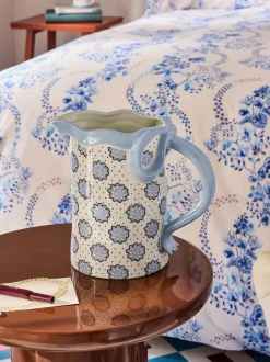 Vazen|Cath Kidston Vaas/Kruik Blauwe Strik