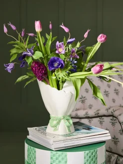 Vazen|Cath Kidston -vaas White/Green Bouquet