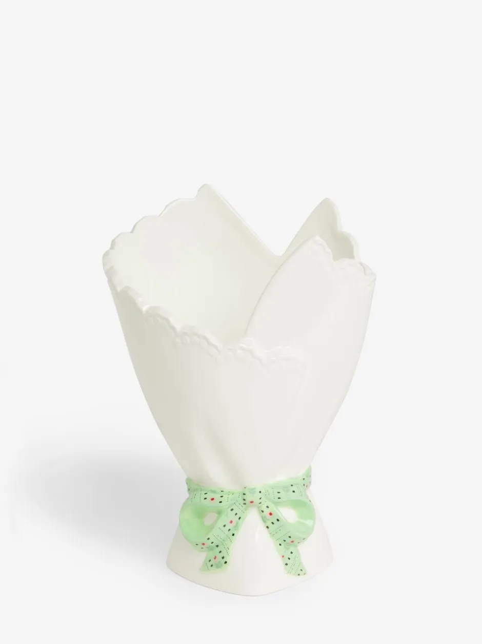 Vazen|Cath Kidston -vaas White/Green Bouquet
