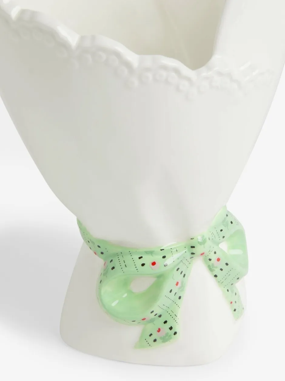 Vazen|Cath Kidston -vaas White/Green Bouquet