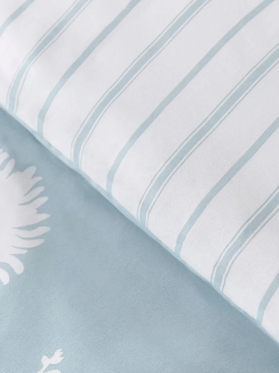 Catherine Lansfield|Catherine Lansfield - Meadowsweet omkeerbare dekbedovertrekset met bloemenprint Blauw