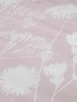 Catherine Lansfield*Catherine Lansfield - Meadowsweet omkeerbare dekbedovertrekset met bloemenprint Lichtroze