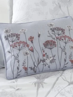 Catherine Lansfield|Catherine Lansfield Meadowsweet kussen Wit grijs