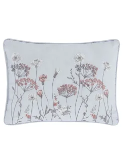 Catherine Lansfield|Catherine Lansfield Meadowsweet kussen Wit grijs