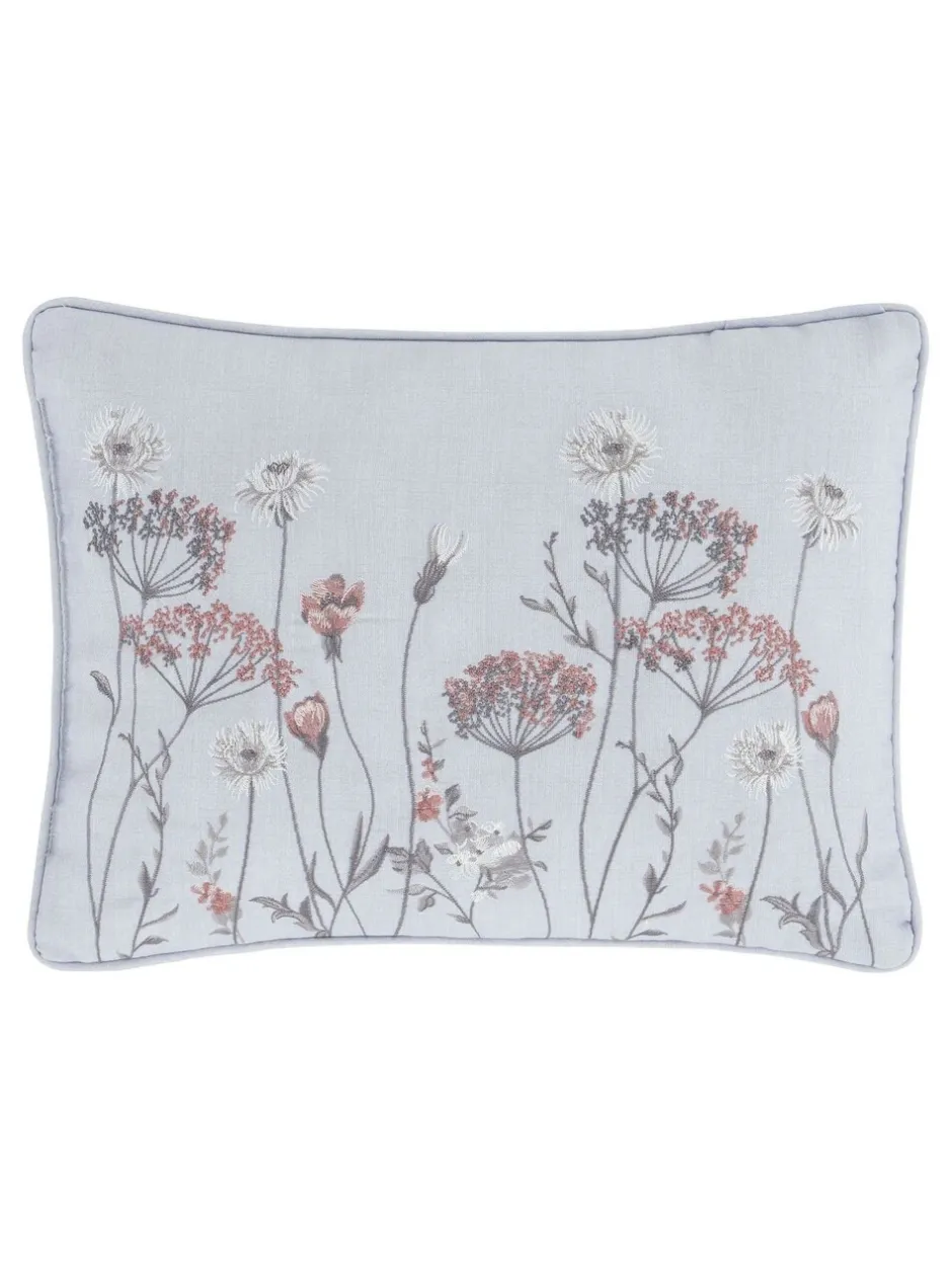 Catherine Lansfield|Catherine Lansfield Meadowsweet kussen Wit grijs