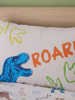 Catherine Lansfield|Kinderbeddengoed*Catherine Lansfield Prehistorische dinosaurussen omkeerbare dekbedovertrekset