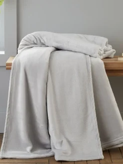 Catherine Lansfield|Catherine Lansfield Raschel zacht aanvoelende fluwelen bedloper