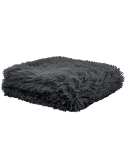 Catherine Lansfield*Catherine Lansfield So Soft Cuddly Deep Pile bedloper van imitatiebont Antraciet