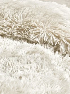 Catherine Lansfield*Catherine Lansfield So Soft Cuddly Deep Pile dekbedovertrek en kussensloopset Crème
