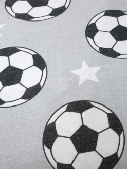 Catherine Lansfield*Catherine Lansfield superzacht 100% katoenen hoeslaken met voetbalprint