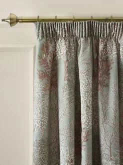 Catherine Lansfield|Gordijnen*Catherine Lansfield Woodland Trees Lined Pencil Pleat Curtains