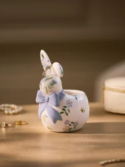 Decoraties|Thuiskantoor*Next Ceramic Bunny Ring Holder