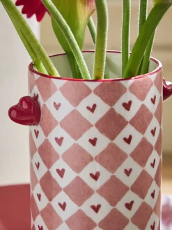 Vazen*Next Ceramic Heart Vase