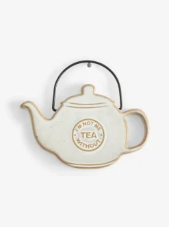Decoraties*Next Ceramic Not Me Without Tea Hanging Decoration
