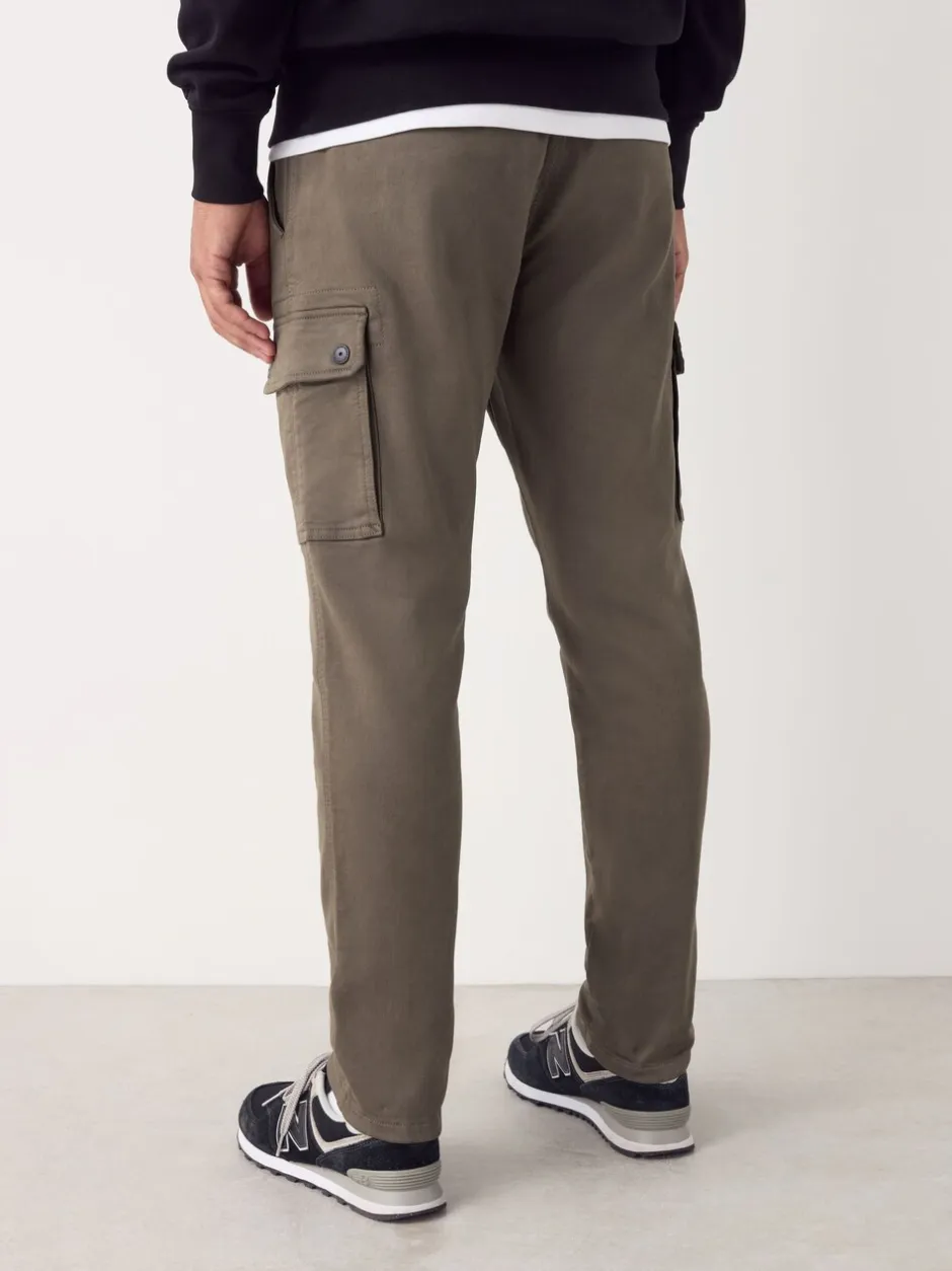 Broeken En Chino's*Next - Slim Fit Motionflex Strech Cargo Trousers Champignon