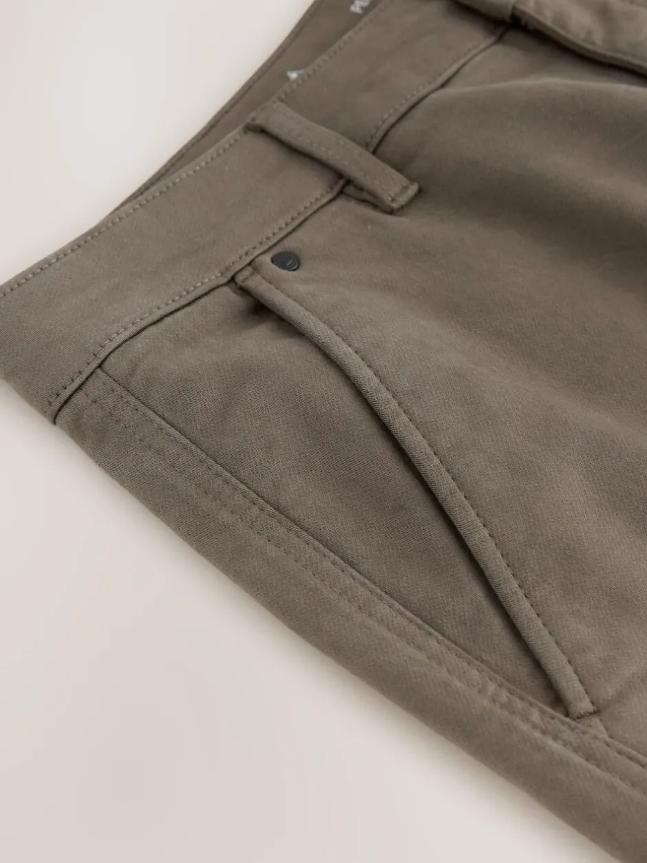 Broeken En Chino's*Next - Slim Fit Motionflex Strech Cargo Trousers Champignon