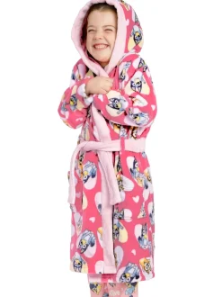 Kamerjassen|Character Bluey And Bingo Hearts Dressing Gown