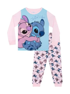 Kamerjassen*Character Disney Lilo And Stitch Dressing Gown And Pyjamas Set