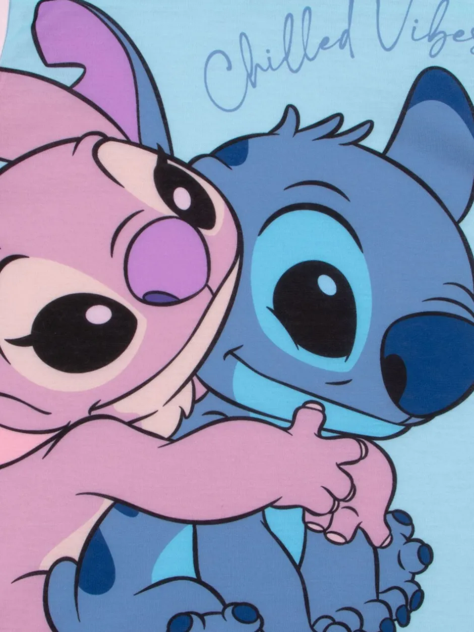 Kamerjassen*Character Disney Lilo And Stitch Dressing Gown And Pyjamas Set