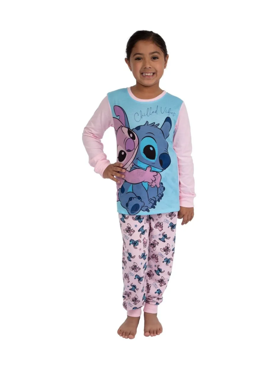 Kamerjassen*Character Disney Lilo And Stitch Dressing Gown And Pyjamas Set