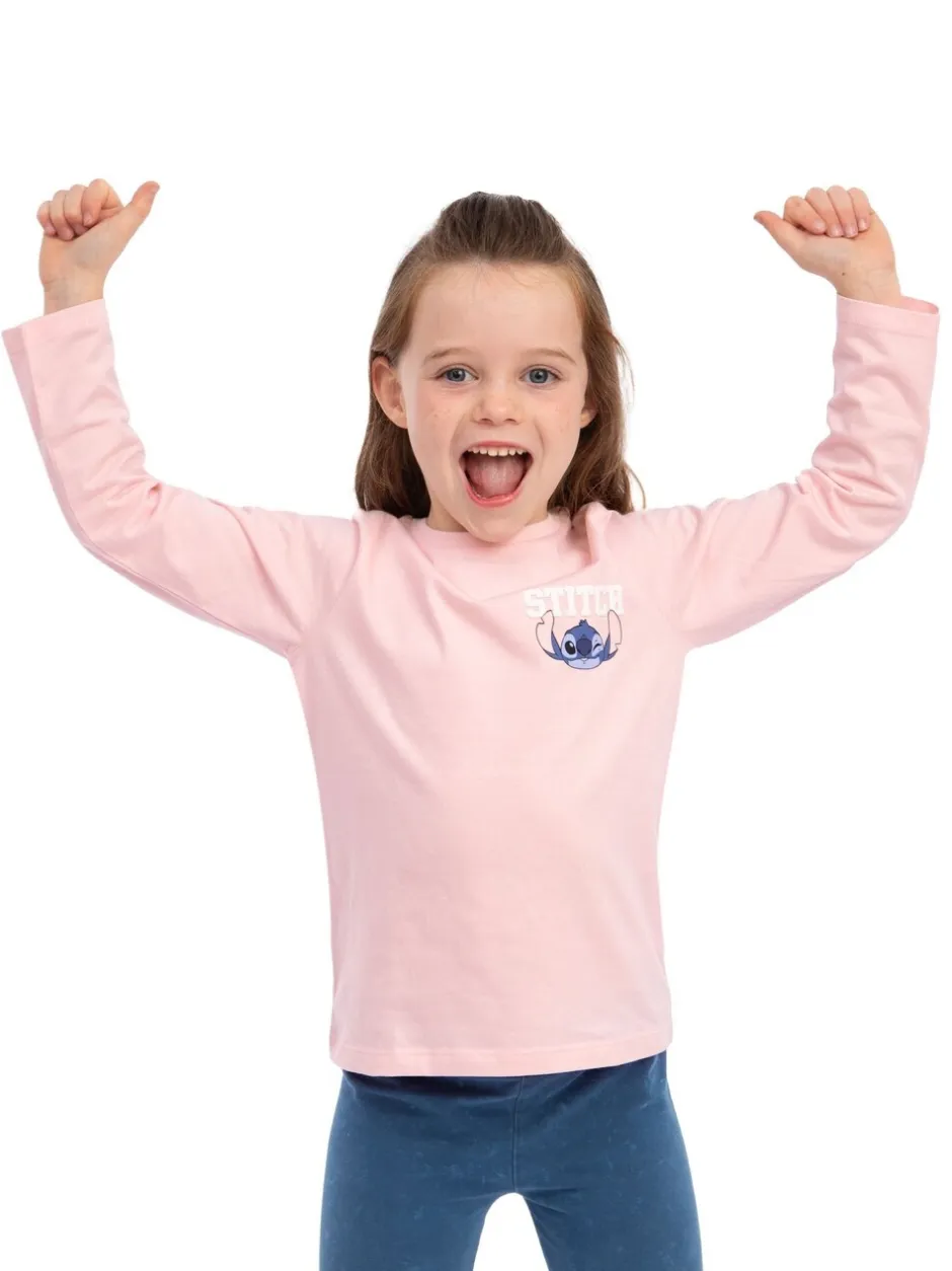 T-Shirts|Character Disney Lilo And Stitch Long Sleeve T-Shirt