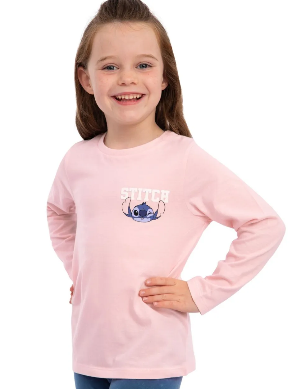 T-Shirts|Character Disney Lilo And Stitch Long Sleeve T-Shirt